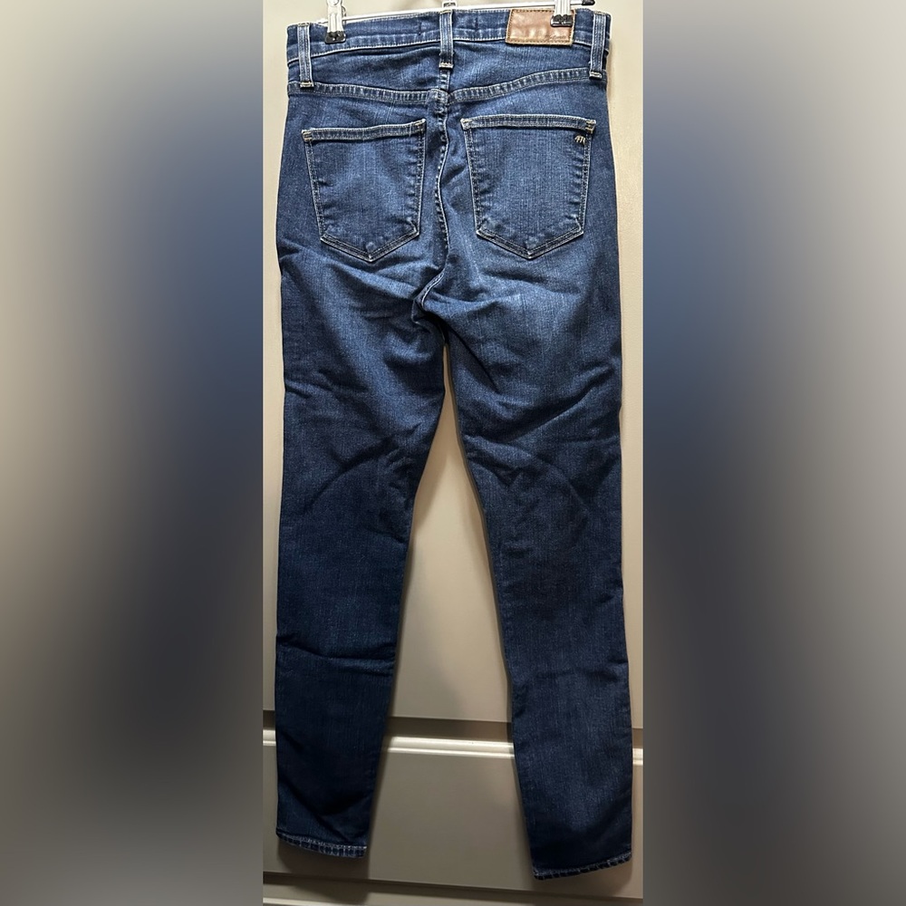 Madewell Size 25 High Rise Skinny Jeans EUC - Picture 2 of 10